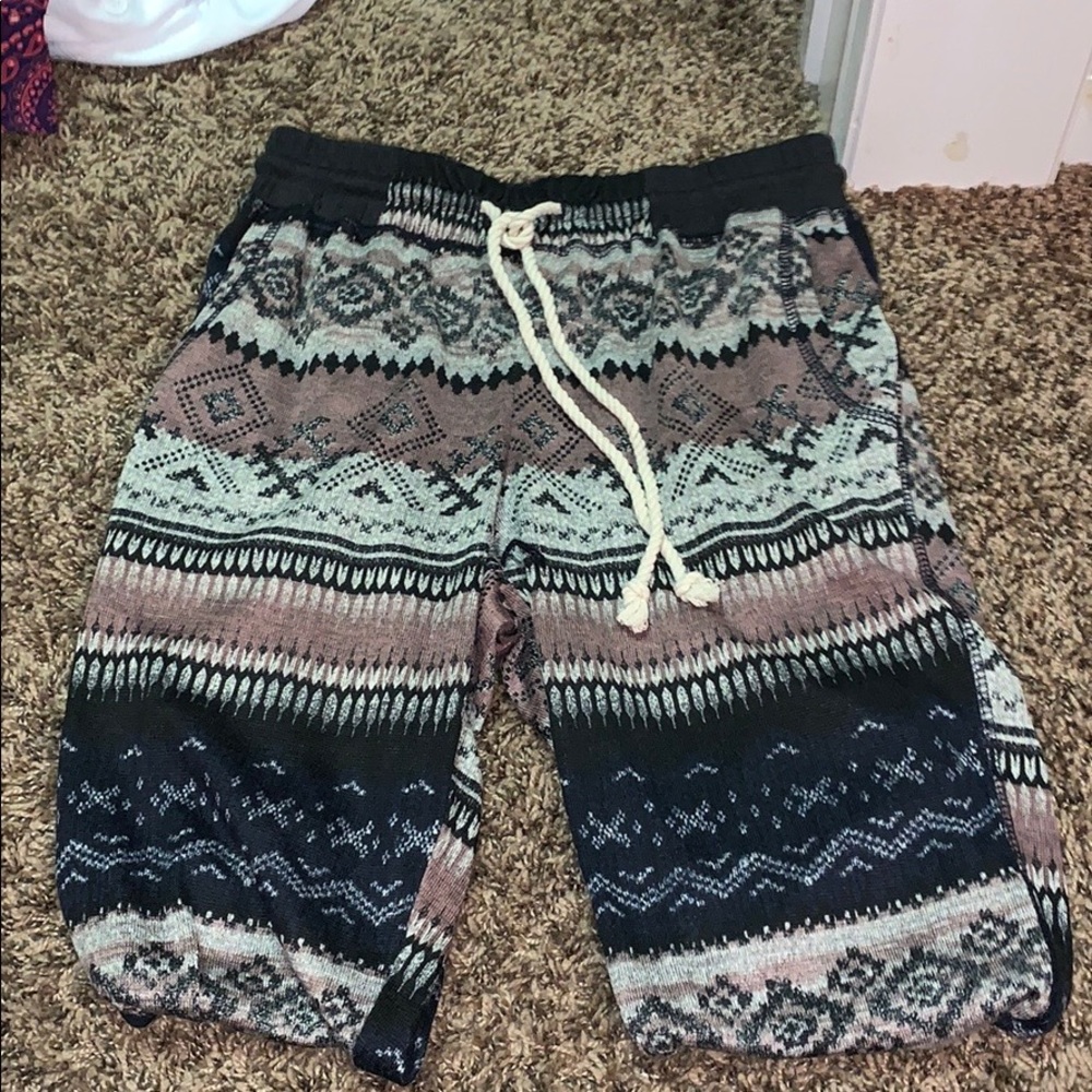Patterned Joggers